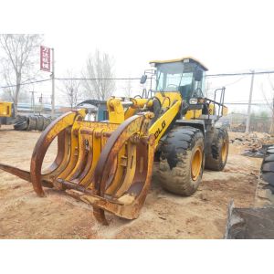 Used Capacity 5 Ton China Wheel Loader Sdlg LG953 with Fork, Secondhand Original
