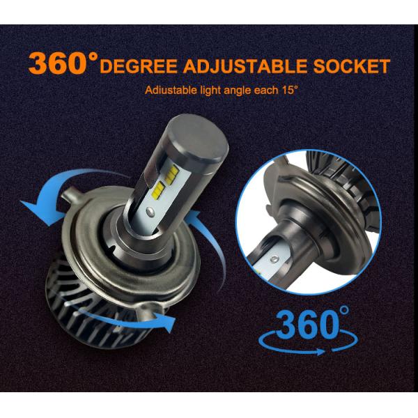 F2 Car LED Headlight Bulb 30W 5000lm High Low Beam Headlights