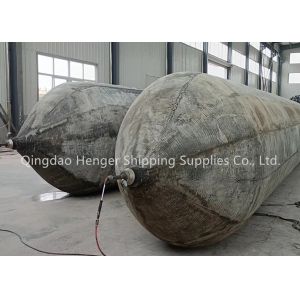China 1500x15000mm Marine Ship Launching Airbag With Natural Rubber Material on sale