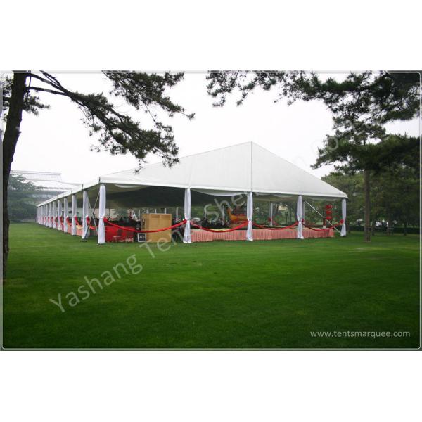 Portable Large Clear Span Fabric Structures Black PVC Fabric Roof Cover