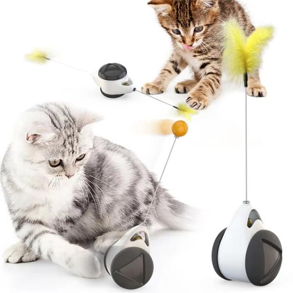 Buy Plastic Pet Training Products Interactive Puzzle Balanced Swing Car Toy at wholesale prices