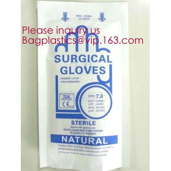 Latex Gloves Powder Free / Disposable Food Prep Cooking Gloves / Kitchen Food Service Cleaning Gloves, bagease, bagplast