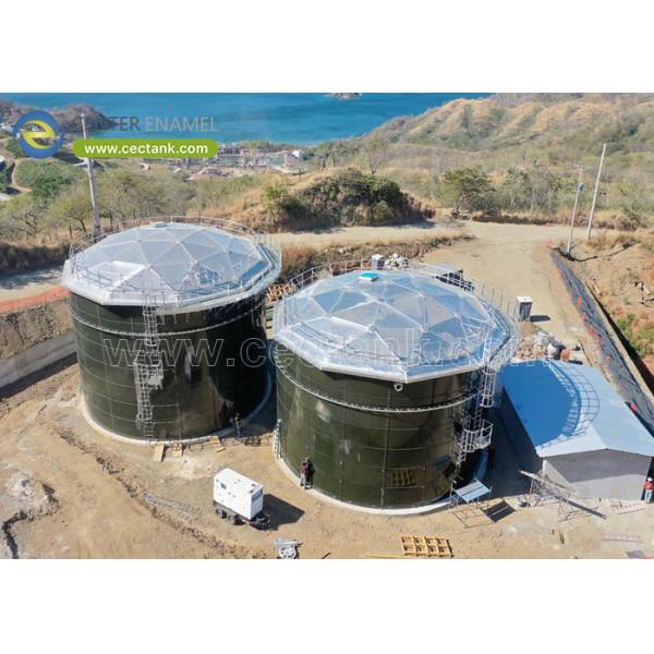 Center Enamel can Provide external floating roof for Indonesia Oil & Gas Storage