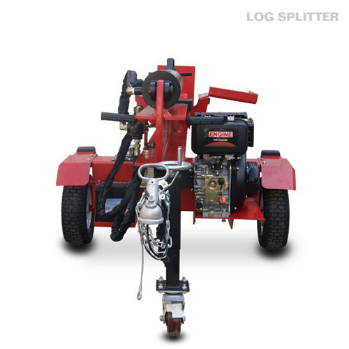 Buy 1050mm Petrol 4 Stroke trailer mounted hydraulic wood splitters at wholesale prices
