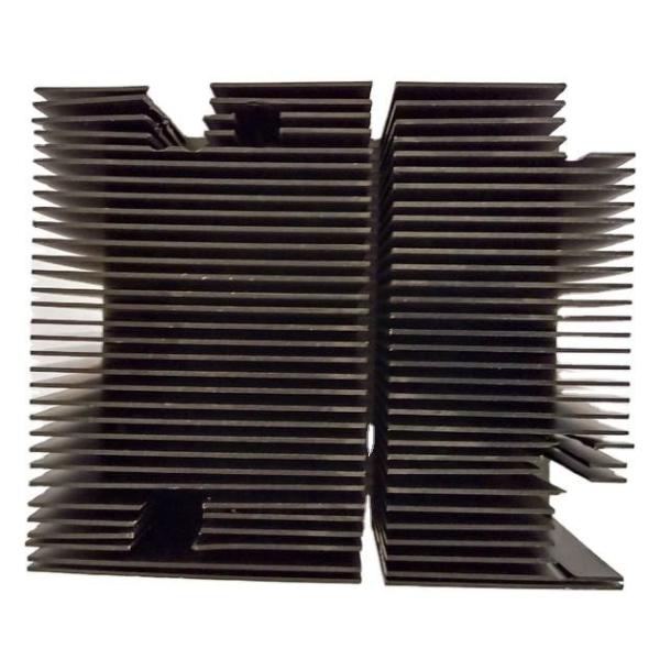 Buy Black Anodized Extrusion Heat Sink Aluminum 6061/6060/6063 T1-T6 Material at wholesale prices