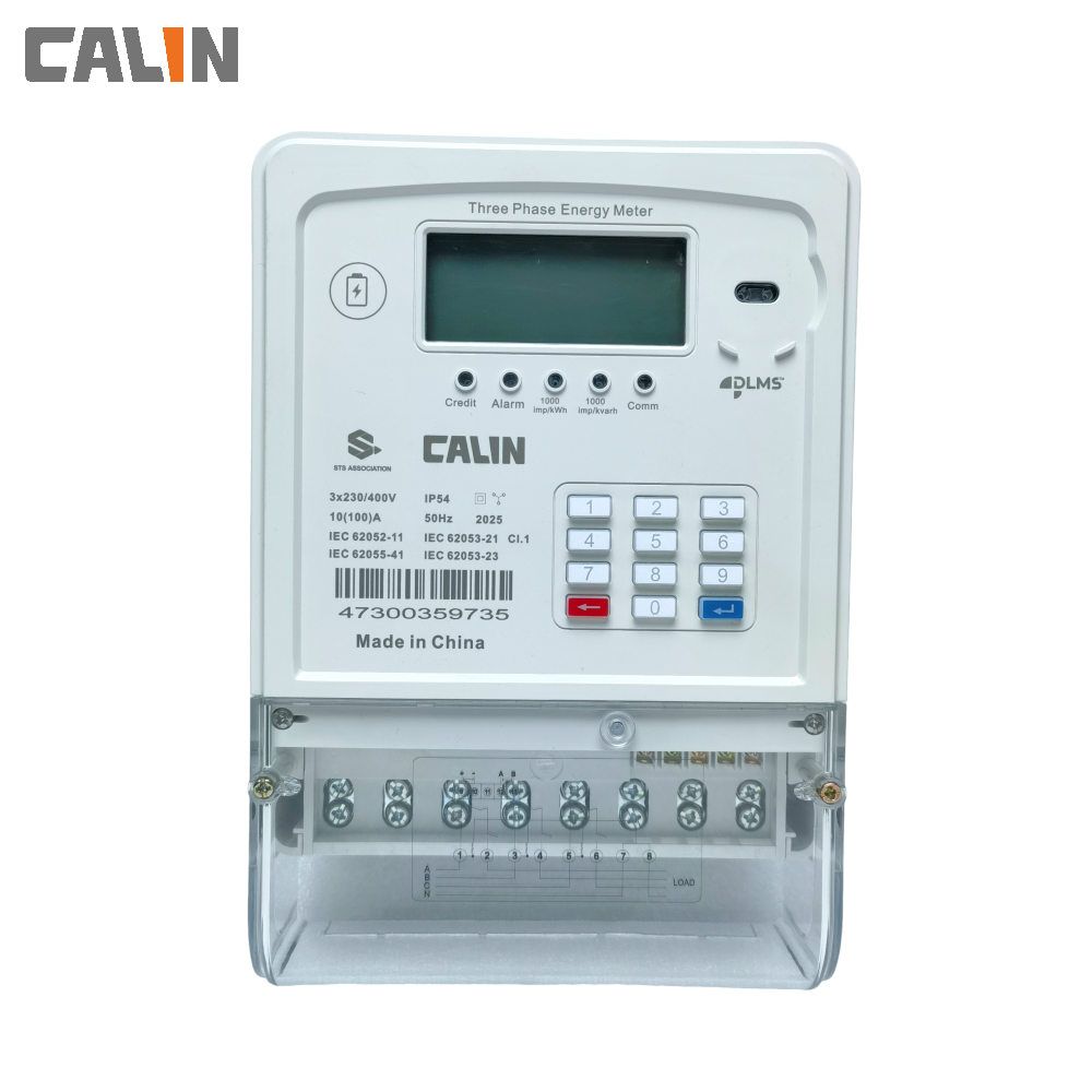 China Wireless IP54 3 Phase Electric Meter For Mini Grid Rual Electrification on sale