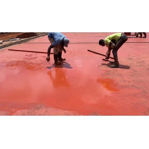 Rustproof Outdoor Sports Surfaces Harmless Synthetic Sports Flooring