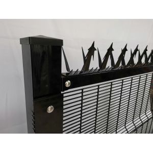 Galvanized Welded 358 Mesh Fencing Powder Coated Exterior