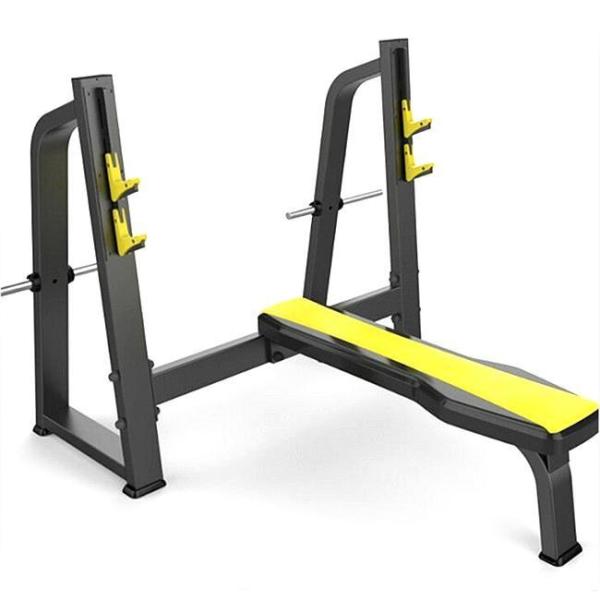 Buy Fitness Equipment Commercial Shoulder Chest Press With Flat Weight Bench at wholesale prices