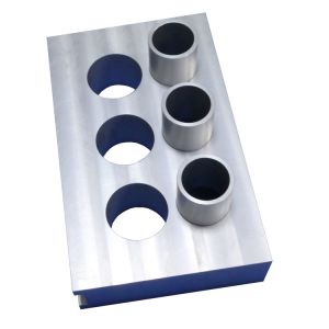 Aluminum Surface Grinding Fixtures Parts , 0.01mm Anodized Milling Machine