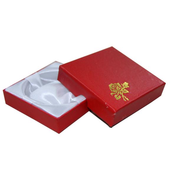 Bottom Ornament Paper Keepsake Jewelry Gift Boxes Of Barcelet With Satin Frame