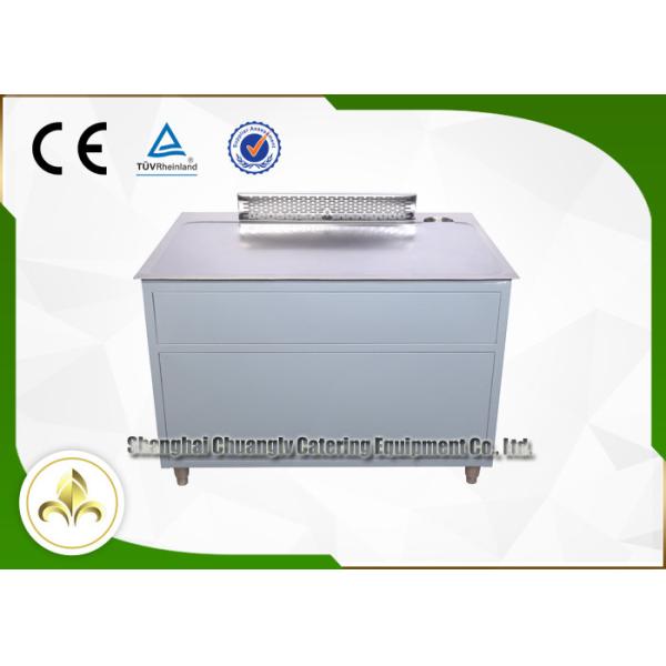 Professional Japanese Teppanyaki Grill Table 7 Seats Capacity For Shellfish / Vegetable