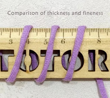 70% Cotton 30% Nylon 1/1NM Skin-Friendly Soft Milk Cotton Yarn For Knitting Dolls