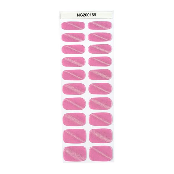 2D Uv Gel Nail Wraps With Long Lasting Stickers And Uv Lamp For Fashionable Appearance