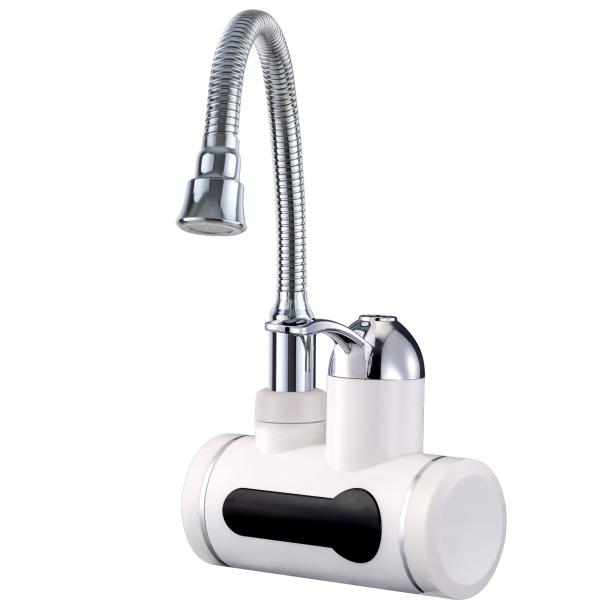 Buy Tankless Instant Electric Heater Tap 304 Stainless Electric Heated Basin Tap CE at wholesale prices
