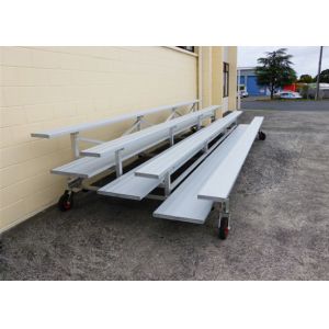 China Removable Metal Bleacher Seats With Anodized Aluminum Seat Planks on sale