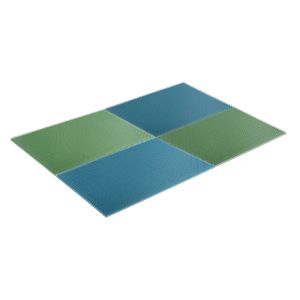 Non toxic and non slip silicone shower foot massage pad in the gym bathroom