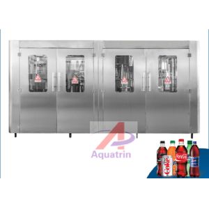 4.2KW 20000ml Carbonated Drinks Bottling Machine Electromagnetic Capping