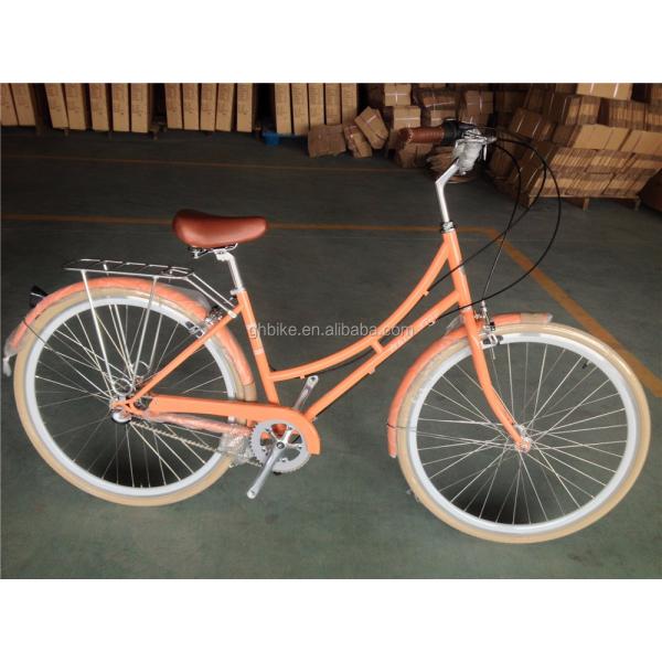 USA Popular 3 Gear Retro Womens City Cruiser Bike Ladies Bicycle 28" with 700*35C Wheel Size