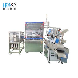 10ml Automatic Reagent Tube Filling Capping Machine 50BPM