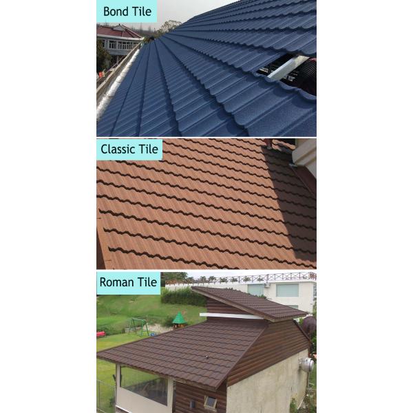 China Low Price Stone Coated Metal Roof Tile / Roof Shingle / Decras Roofing Sheet