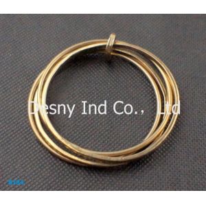 High quality alloy metal bangles with gold plated