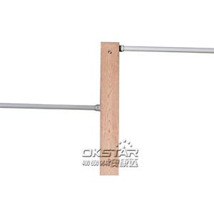 outdoor fitness equipments WPC materials based outdoor exercise machine uneven