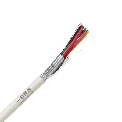 Buy Industrial Shielded CCA Stranded 4x0.22mm2 2x0.5mm2 Composite CPR Eca Alarm Cable at wholesale prices