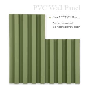 Moth Proof Wood Plastic Grille WPC Fluted Panel Exterior