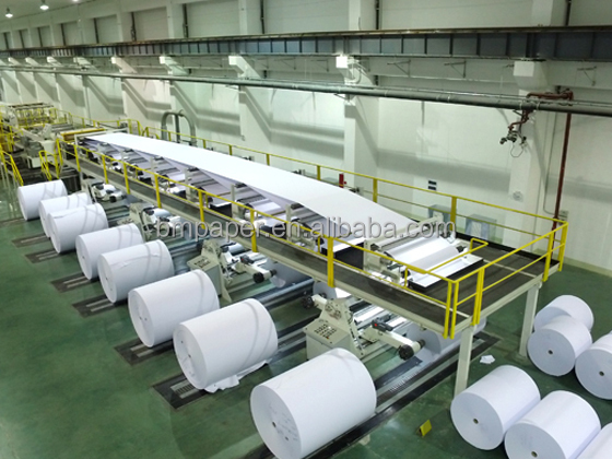 250gsm 420 Microns Roll Freezer Paper Single Side Coated For Food Packaging