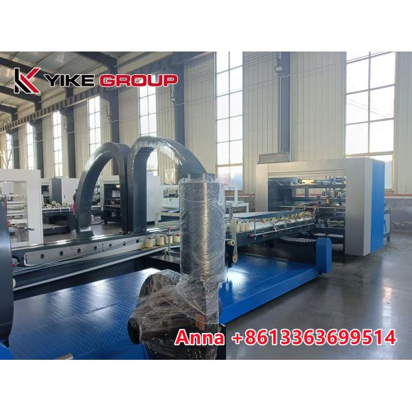 Hot Sale YIKE GROUP 1400x2800mm Corrugated Carton Box Auto Folder Gluer Machine