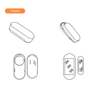 Zigbee Door/Window Sensor(JMWZG05)