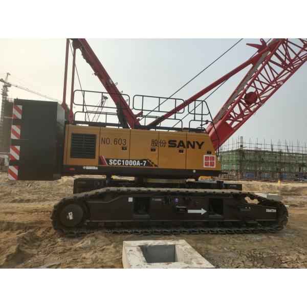 Sy Crawler Type 100 Tons Lattice Boom Crane Used With Maximum Lifting Weight 16t