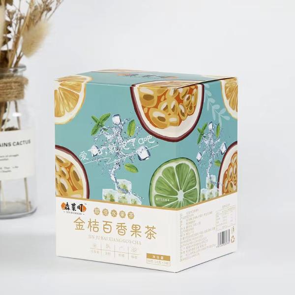 Fancy Birthday Kraft Cardboard Gift Box Packaging Paper Foldable White Translucent