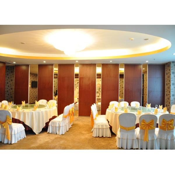 Meeting Room MDF Folding Partiion Walls , Hotel Operable Partition Walls