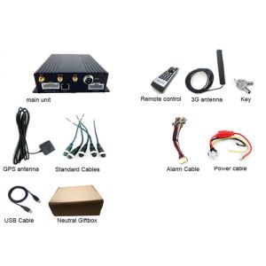 Portable SD Card Mobile Dvr With Linux System , Operate Safer Fleets 3G Mobile