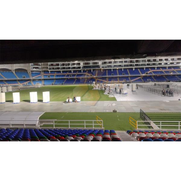 Buy Portable Plastic PP Modular Grass Protective Flooring Outdoor Temporary Deck Carpet Event Flooring at wholesale prices