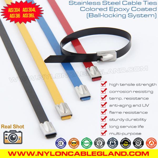 PVC Coated Stainless Steel Ball-locking Wire Cable Ties, 304, 316 Nylon Coated Steel Zip Straps Metal Tie Wraps PVC Coated Stainless Steel Ball-locking Wire Cable Ties, 304, 316 Nylon Coated Steel Zip Straps Metal Tie Wraps