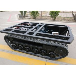 1760mm Length Crawler Track Undercarriage Driving Tension Wheel Optional