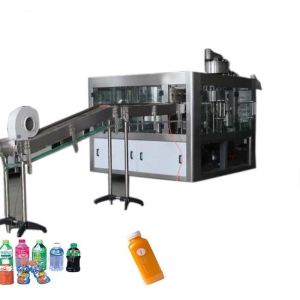 Automatic 8000 BPH 500ML Juice Bottle Filling Machine