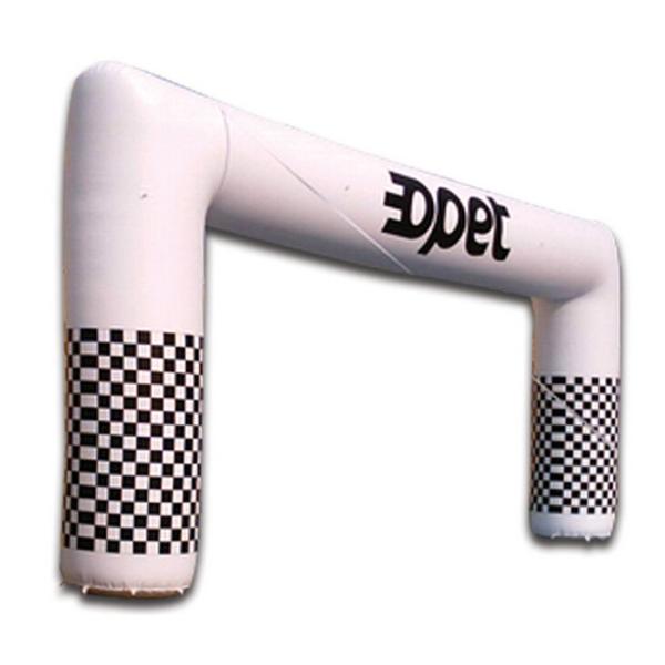 White Color Inflatable Advertising Products PVC Arch with Custom Logo