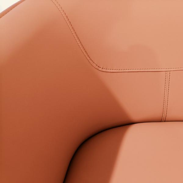 Popular Design Modern Leather Chairs and Metal Dining Chair