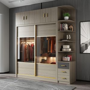 MDF Sliding Door Wardrobe