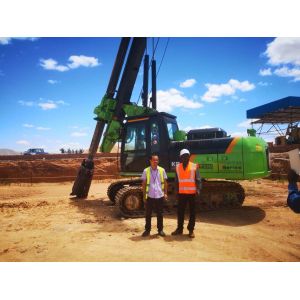 KR90A Low Headroom Piling Rig Diameter 1200mm Depth 32m.