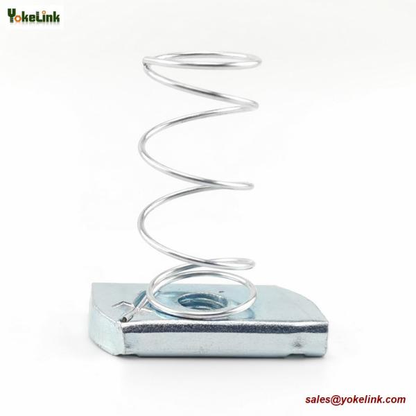 Buy Carbon Steel M12 Strut Nut Spring Channel Nut For solar mounting fastener at wholesale prices
