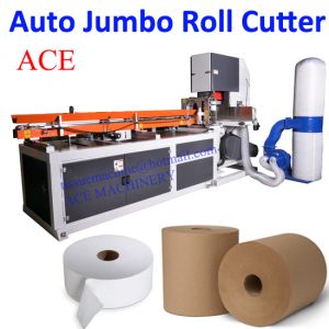 CE Φ76mm Maxi Toilet Tissue Paper Roll Making Machine