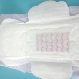 Winged Disposable Feminine Hygiene Sanitary Napkins with Breathable PE Film