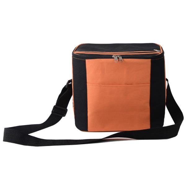 Beverage Foam Insulated Thermal Bags Grocery Campin Zipper Closure Adjustable