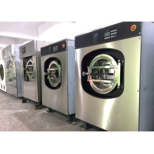 Stainless Steel 304 Industrial Washing Machine Commercial Laundry Equipment 50kg