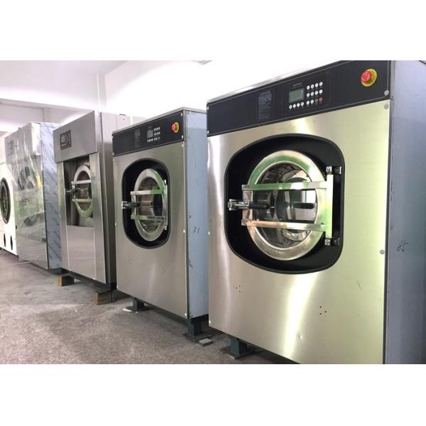 Buy Stainless Steel 304 Industrial Washing Machine Commercial Laundry Equipment 50kg at wholesale prices